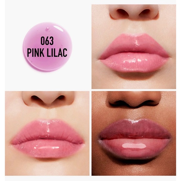 DIOR ADDICT LIP GLOW OIL in PINK LILAC 063 NIB - Picture 2 of 9